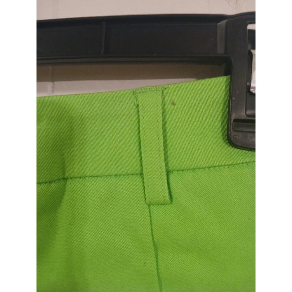 Retro Metro Styles  Bermuda Shorts  Green  Size 10 Sports Bubblegum Neon - Picture 3 of 7